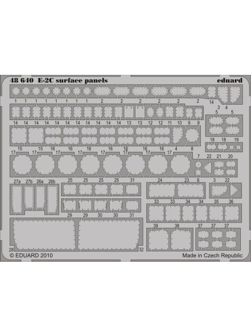 Eduard - E-2C surface panels for Kinetic 