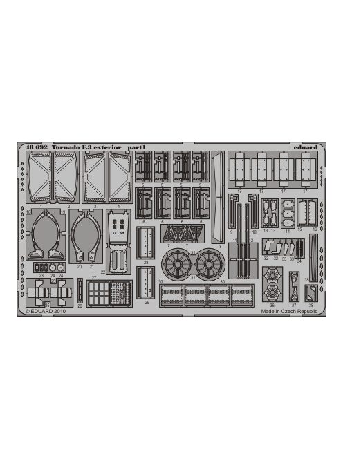 Eduard - Tornado F.3 exterior for Hobby Boss 