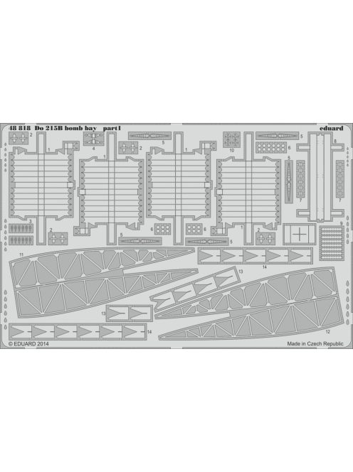 Eduard - Do 215B bomb bay for ICM 