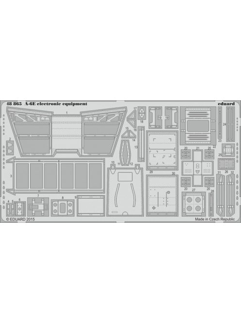Eduard - A-6E electronic equipment for Hobby Boss 