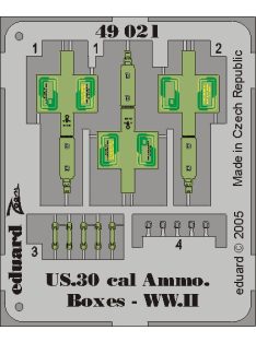 Eduard - US Cal.0.30 Ammo Boxes WWII
