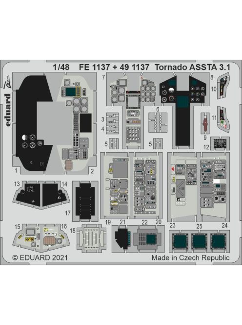Eduard - Tornado ASSTA 3.1 interior for Revell