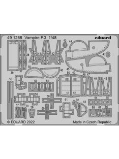 Eduard - Vampire F.3 for AIRFIX