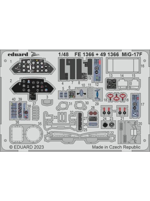 Eduard - MiG-17F 1/48 AMMO