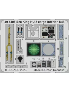 Eduard - Sea King HU.5 cargo interior 1/48