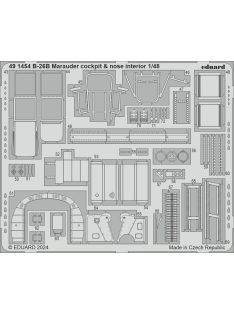 Eduard - B-26B Marauder cockpit & nose interior  ICM