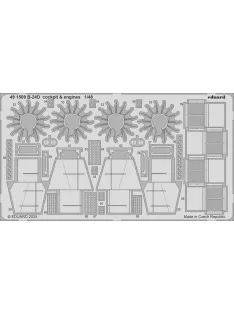 Eduard - B-24D cockpit & engines  HOBBY BOSS