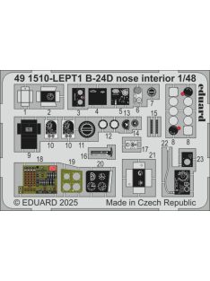Eduard - B-24D nose interior  HOBBY BOSS