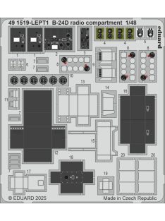 Eduard - B-24D radio compartment  HOBBY BOSS