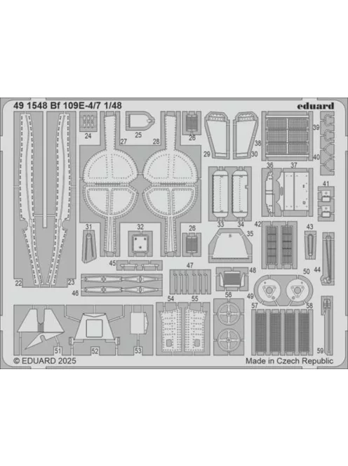 Eduard - Bf 109E-4/7  TAMIYA