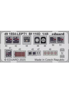 Eduard - Bf 110D  EDUARD