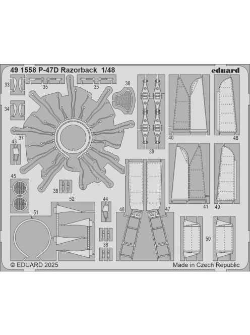 Eduard - P-47D Razorback for Miniart