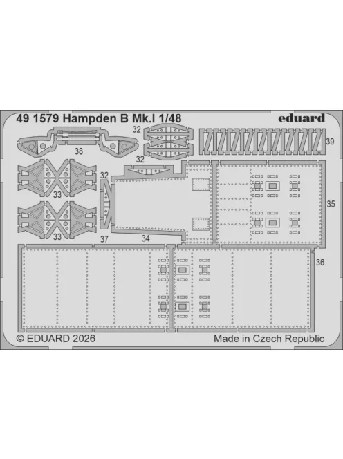 Eduard - Hampden B Mk.I for ICM