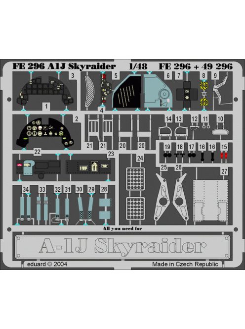 Eduard - A-1J Skyraider for Tamiya