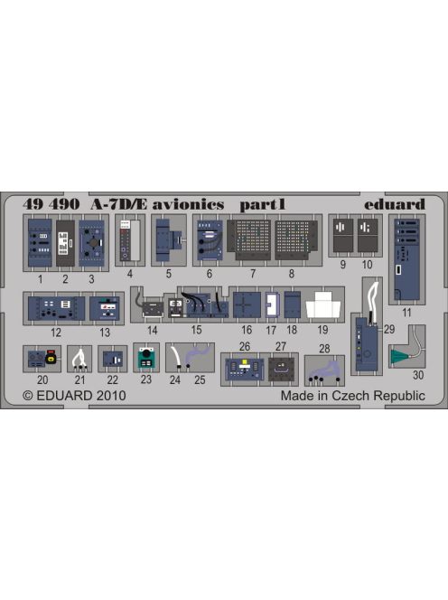 Eduard - A-7D/E avionics for Hobby Boss 