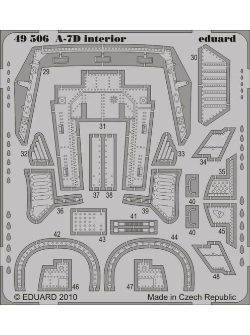 Eduard - A-7D interior S.A. for Hobby Boss 