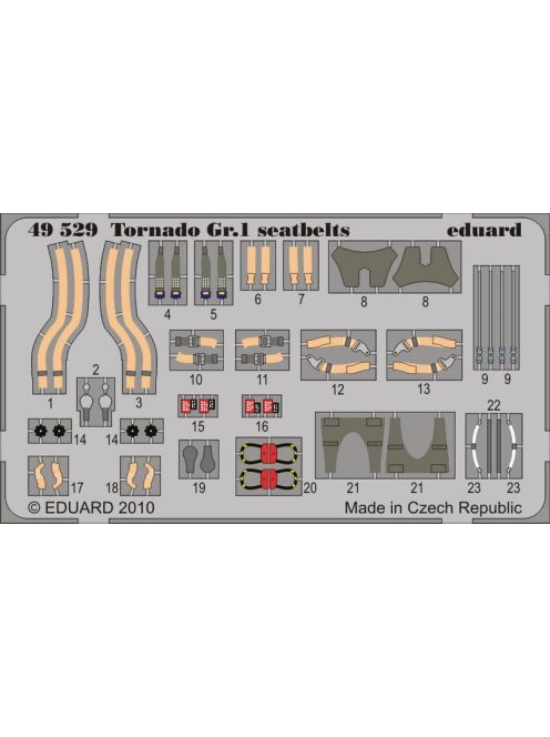 Eduard - Tornado Gr.1 seatbelts for Hobby Boss 