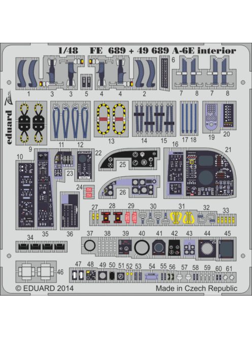 Eduard - A-6E interior S.A. for Hobby Boss 
