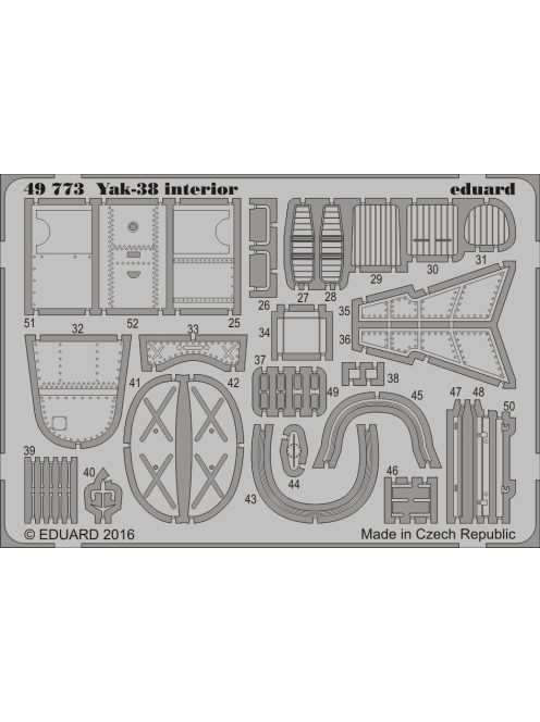 Eduard - Yak-38 interior for Hobby Boss 