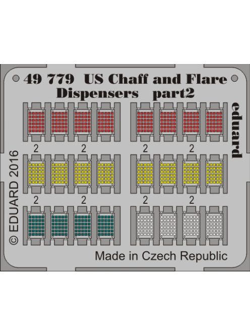 Eduard - US Chaff and Flare Dispensers 
