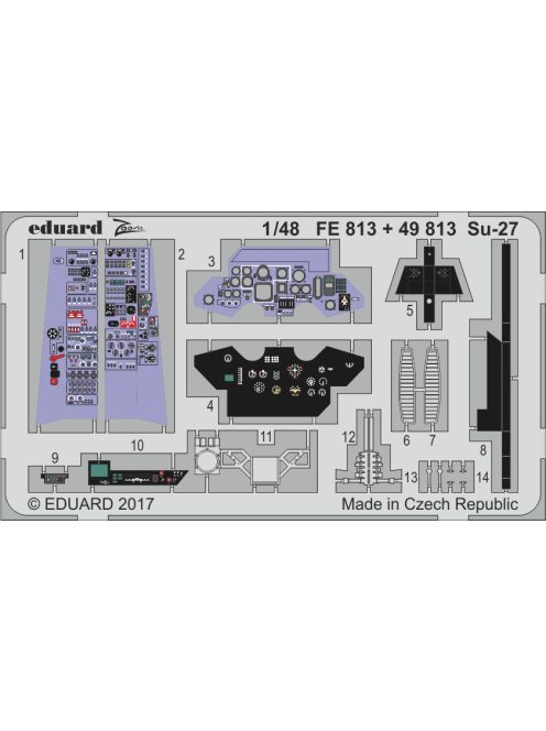 Eduard - Su-27 for Hobby Boss 