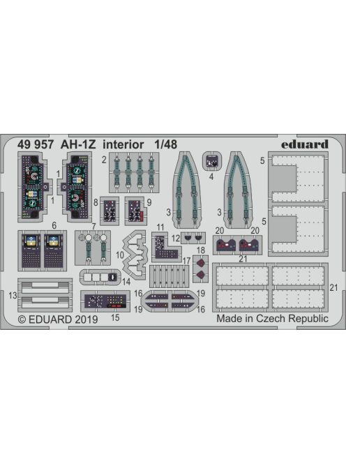 Eduard - AH-1Z interior for Kitty Hawk 