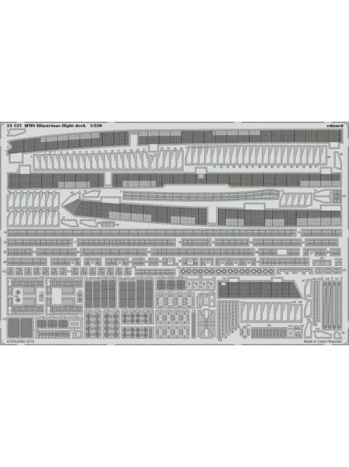 Eduard - HMS Illustrious flight deck for Airfix 