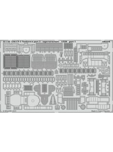 Eduard - USS CV-5 Yorktown part 3 superstructure 