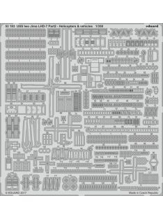   Eduard - USS Iwo Jima LHD-7 pt.2 helicopters & vehicles for Trumpeter