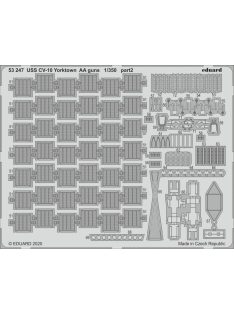 Eduard - USS CV-10 Yorktown AA guns for Trumpeter 
