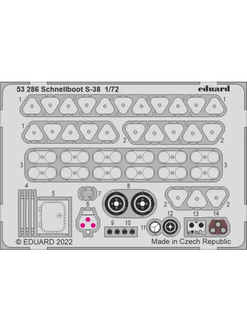 Eduard - Schnellboot S-38 for FORE HOBBY