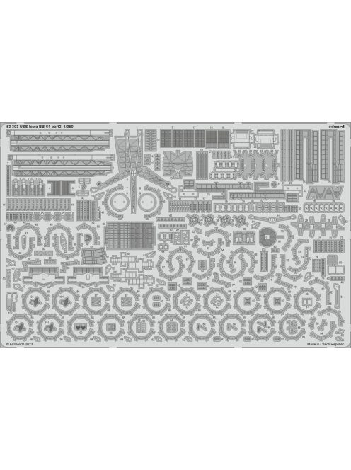 Eduard - USS Iowa BB-61 part 2 1/350