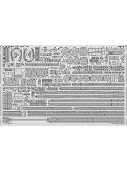 Eduard - USS Iowa BB-61 part 3 1/350 HOBBY BOSS