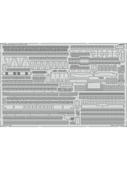 Eduard Accessories - USS Sangamon CVE-26 TRUMPETER