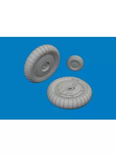Eduard - Bf 109G-5/6 wheels for Airfix