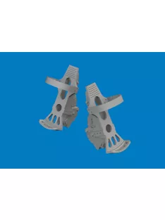 Eduard - Bf 109G-5/6 rudder pedals PRINT for Airfix