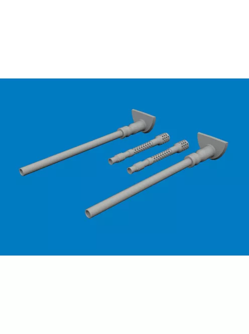 Eduard - Bf 109G-5/6 gun barrels PRINT for Airfix