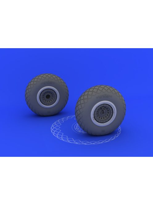 Eduard - B-17 wheels for HK Models 