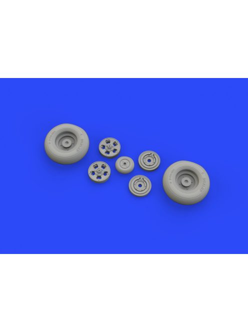 Eduard - Spitfire Mk.IX wheels 5spoke w/smooth tire for Tamiya