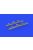 Eduard - Yak-9T exhaust stacks PRINT for ICM