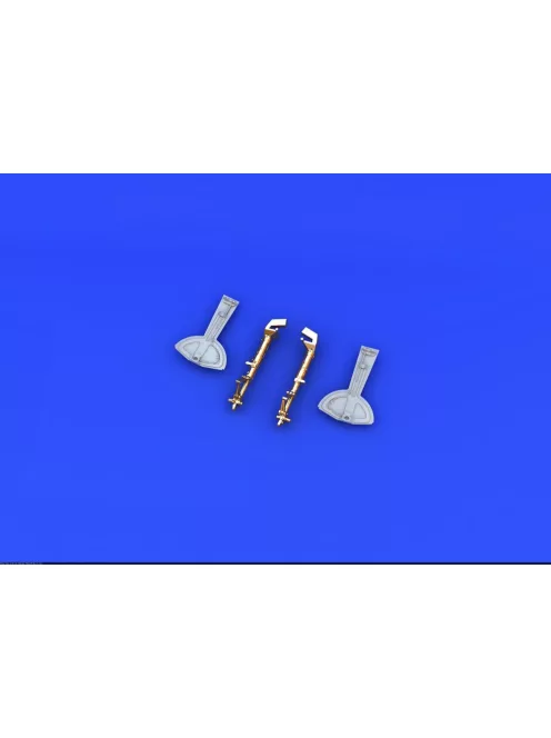 Eduard - Bf 109G-2/4 undercarriage legs BRONZE for REVELL