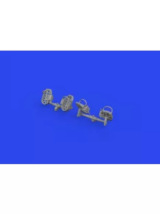 Eduard - Bf 109E rudder pedals late PRINT 1/32