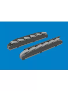 Eduard - Bf 109K-4 exhaust stacks PRINT for Kotare