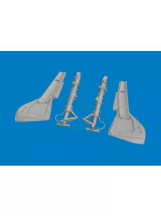 Eduard - Fw 190 undercarriage legs PRINT for Revell