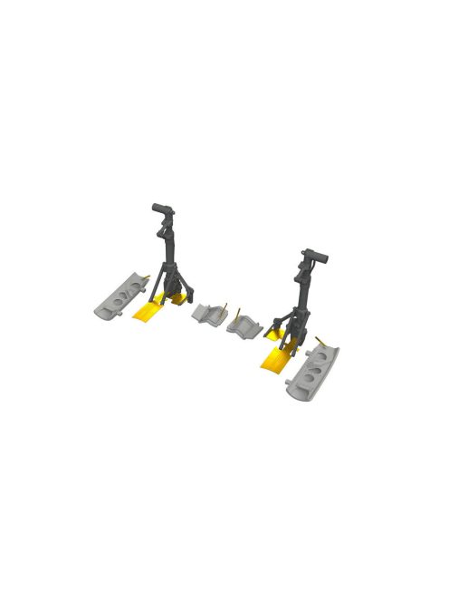 Eduard - P-40E undercarriage legs PRINT  EDUARD