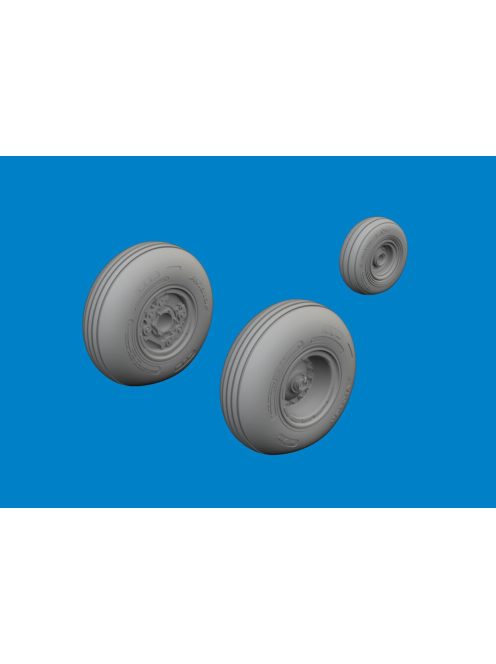 Eduard - UH-60 wheels  ICM