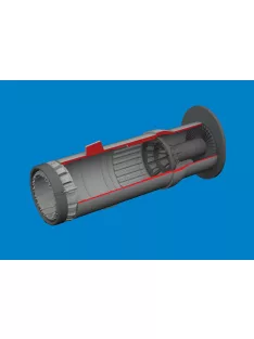 Eduard - MiG-21F exhaust nozzle PRINT for Eduard
