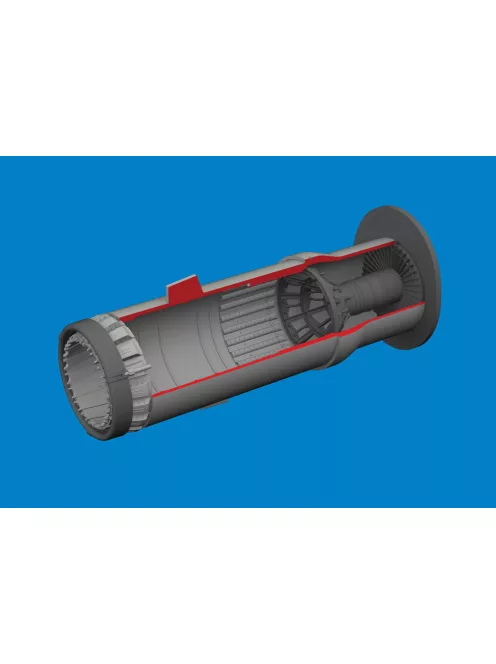 Eduard - MiG-21F exhaust nozzle PRINT for Eduard