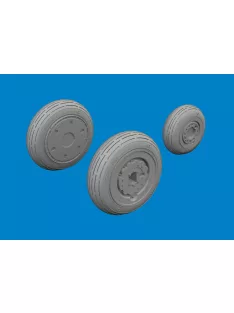 Eduard - MiG-21F wheels for Eduard