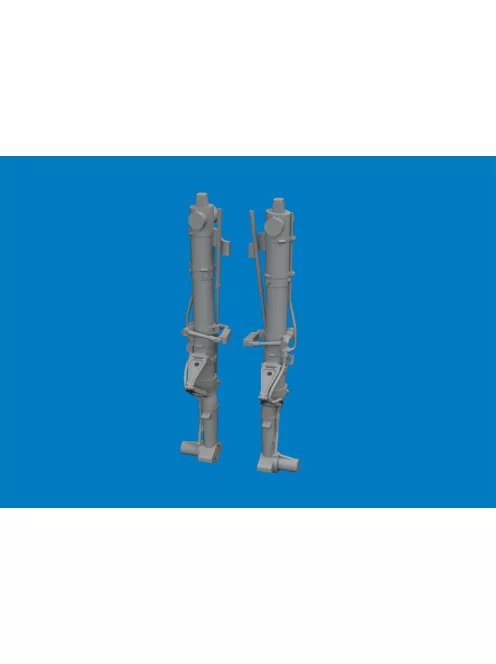 Eduard - P-47D undercarriage legs PRINT for Miniart